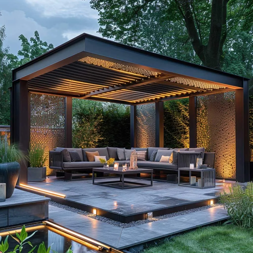 Metalwork design reference: Pergola Designs